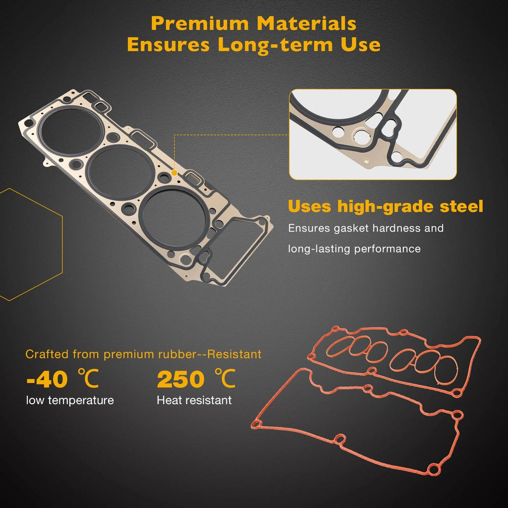 Set of 4 MLS Headgaskets for Ford Ranger Explorer (2001-2011)