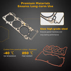 Set of 4 MLS Headgaskets for Ford Ranger Explorer (2001-2011)