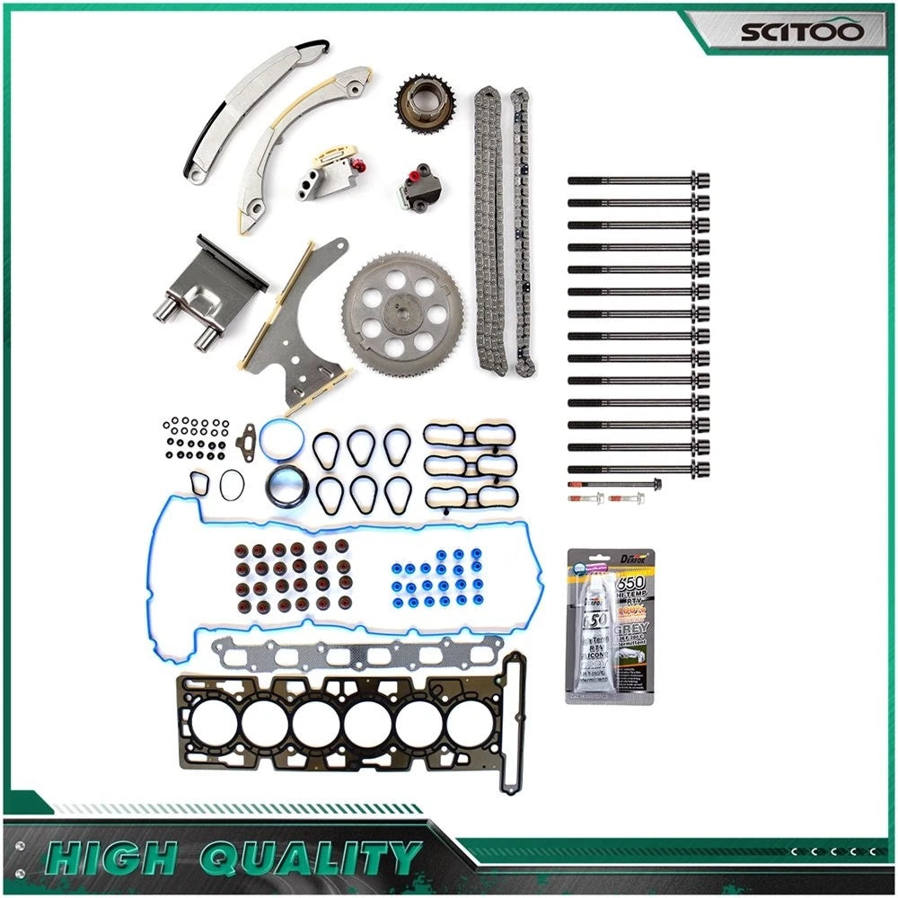 Head Gasket Set & Timing Chain Kit for Chevrolet Trailblazer (2002–2005)