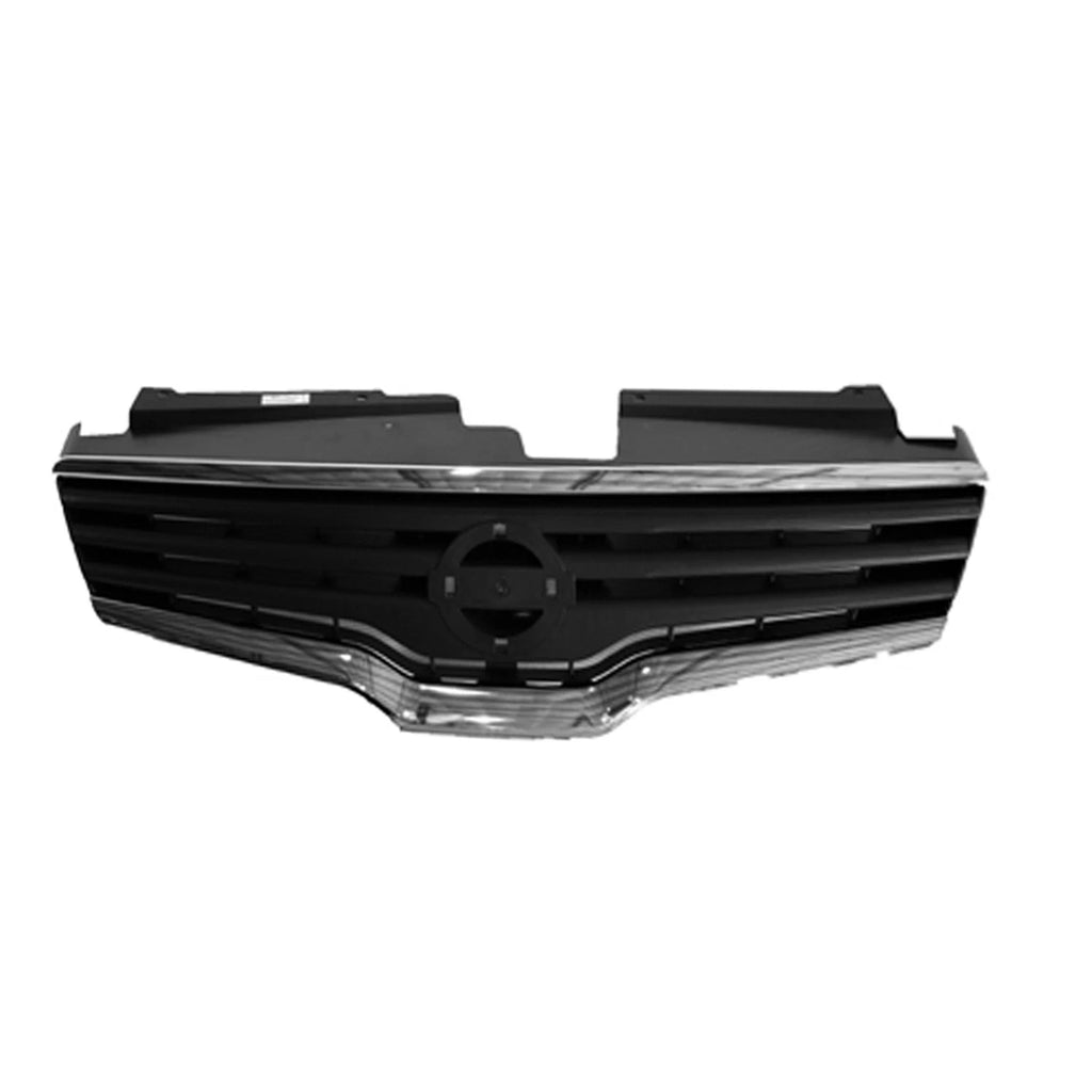Replacement Black Chrome ABS Plastic Front Grille for Toyota Hilux (2016–2023)