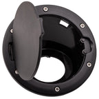 Aluminum Gas Cap Fuel Filler Door Cover for Jeep Wrangler (2007–2017) JK JKU