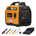 3500-Watt Portable Inverter Generator for Home Backup (58 dB, Gas)