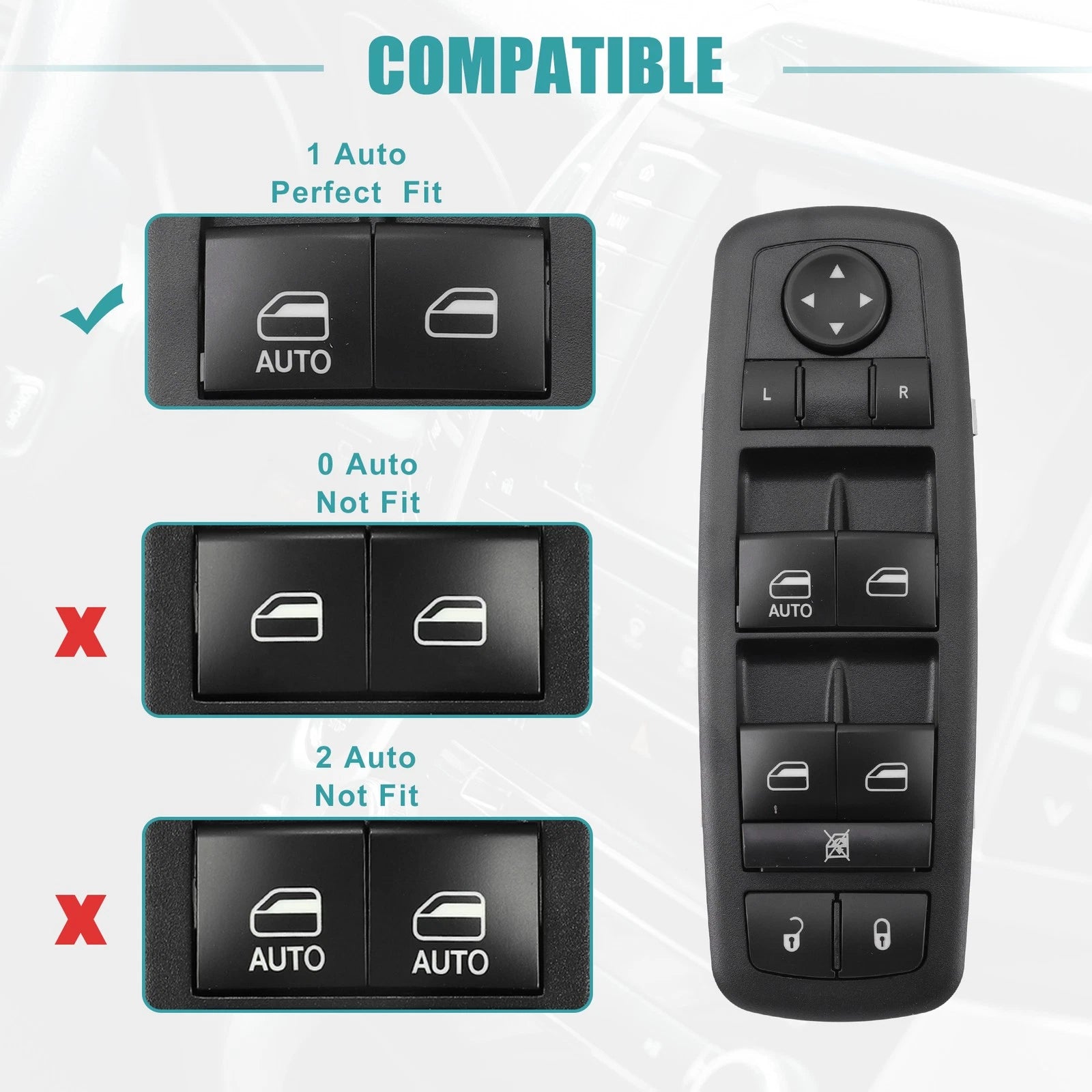 Power Window Switch for Dodge Journey (No. 68084001AB)