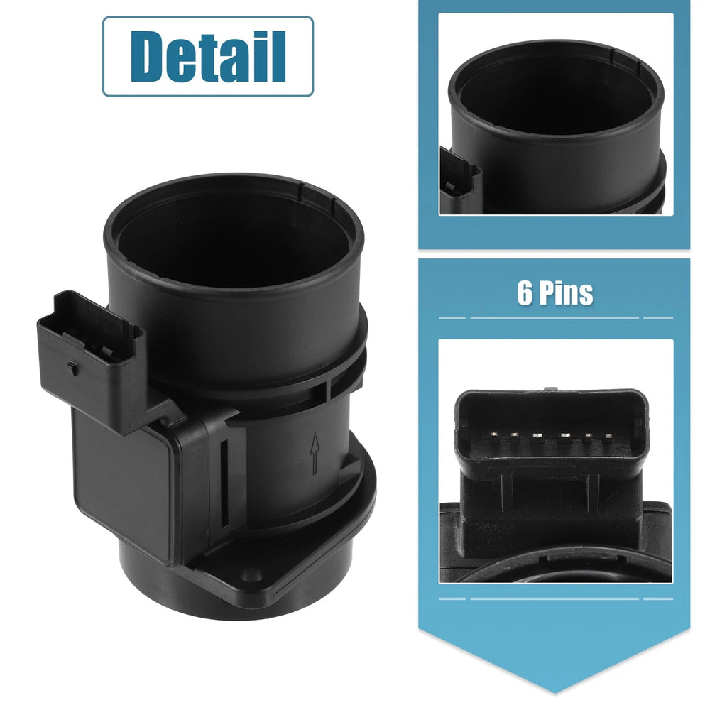 Mass Air Flow Sensor MAF for Opel Vivaro (2001–2020) No. 1658000QAB