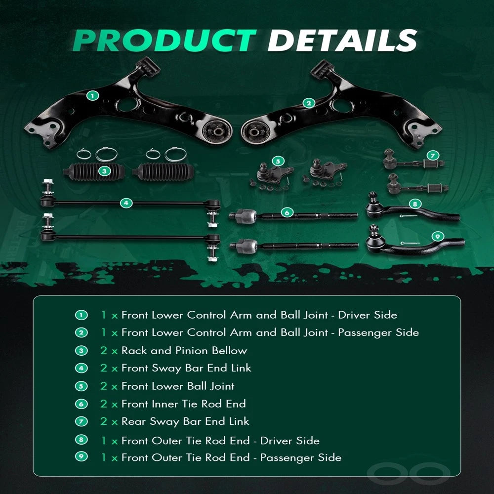 Front Control Arm with Ball Joints for Toyota RAV4 (2006–2018)