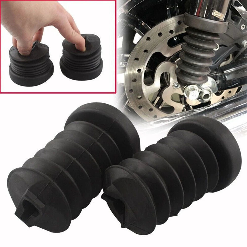 Pair of Replacement Rear Shock Boots Gaiters for Honda GL1200/GL1200A (1984–1987)