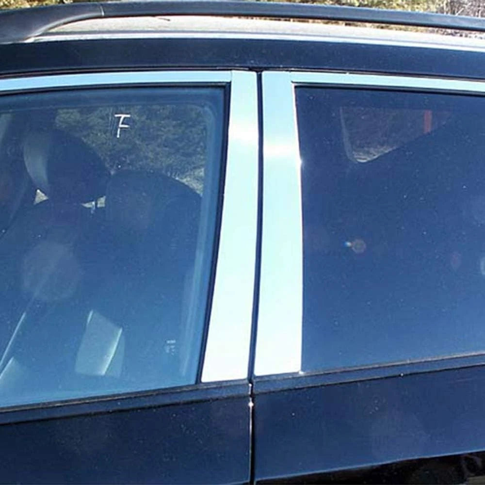 Luxury FX Chrome Pillar Post Trim 4pc for Nissan Murano (2003–2007)