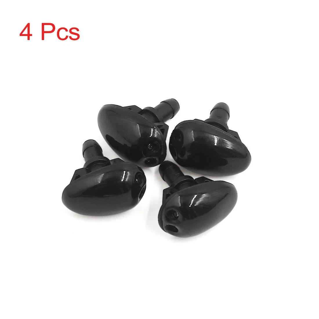 Set of 4 Windshield Wiper Washer Sprayer Nozzles for Nissan 