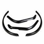 Set of 4 Black Fender Flares for Jeep CJ5/CJ7 (1955–1986)