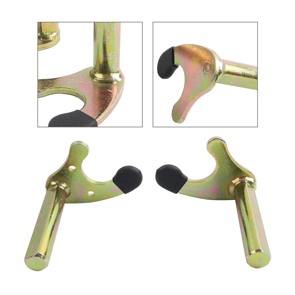 Pair of 17.7mm Rear Wheel Paddock Stand U-Adapter for Motorcycle