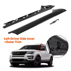 Left Side Windshield A-Pillar Molding Trim for Ford Explorer (2011–2019)