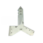 Drill Bit Angle Gauge for Stainless Steel Thread Pitch (55/60/90/120)
