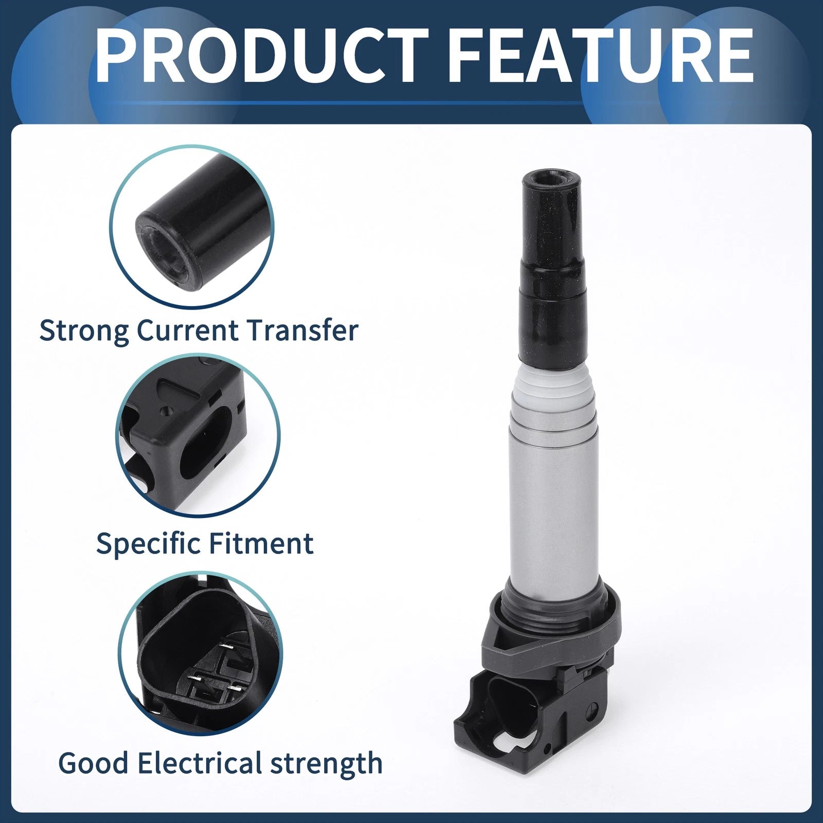 Ignition Coil Pack No. 12121712219 for BMW X3 3.0L L6 (2007–2012)