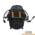 LED Headlight Assembly D-Shaped Projector Lenses for Adventure Motorcycle