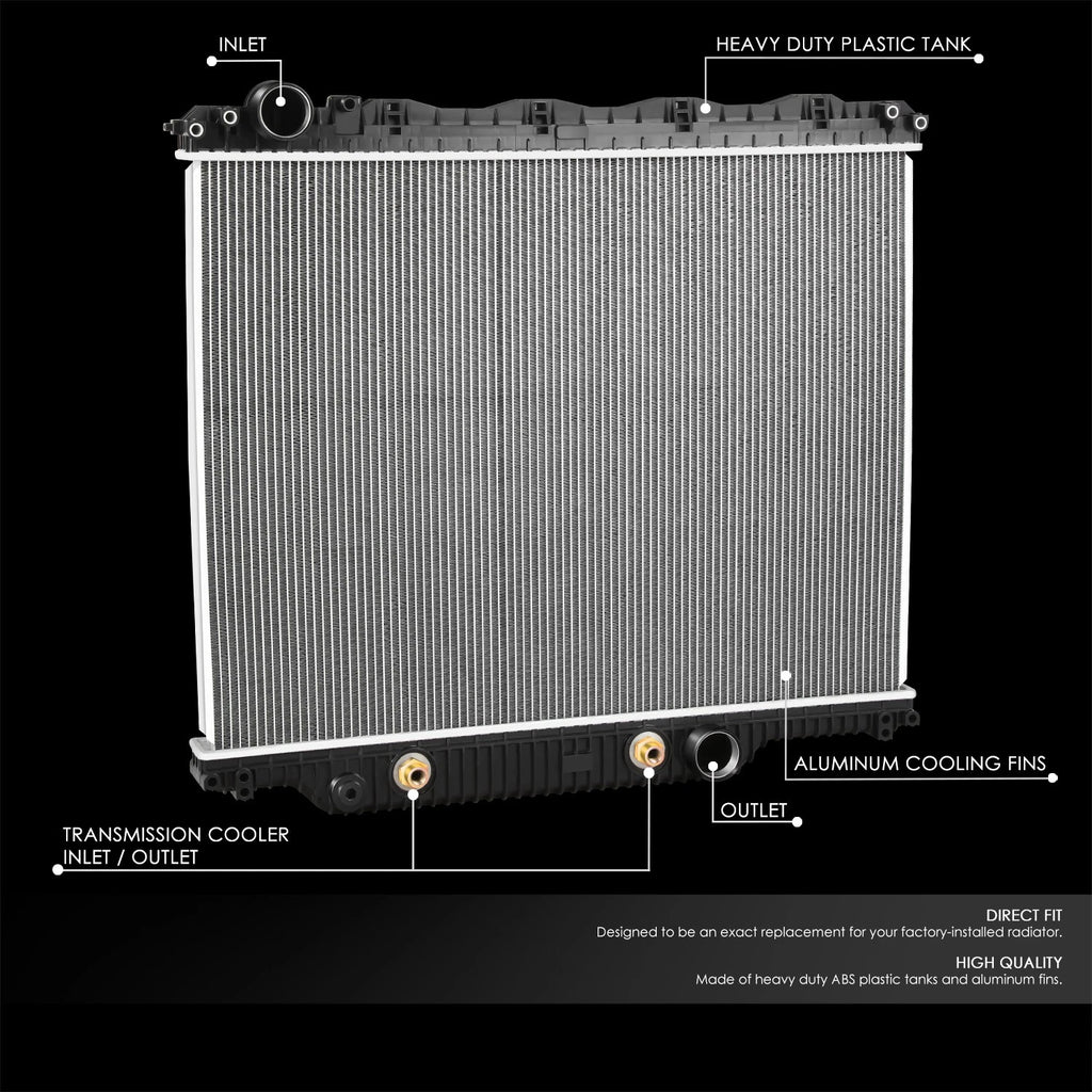 2-Row Aluminum Radiator for Volvo VHD Mack CHU CV CHN (2006–2014) OE