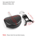Plug-In Driver Backrest + Mounting Kit for Indian Chieftain Roadmaster (2014–2023)