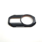 Carbon Fiber Headlight Switch Knob Cover for Jeep Wrangler JL JLU (2018–2021)