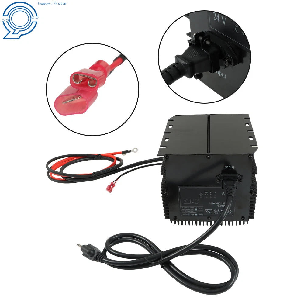 24V 25A Battery Charger for JLG/Genie/Skyjack Lifts (2010–2023)