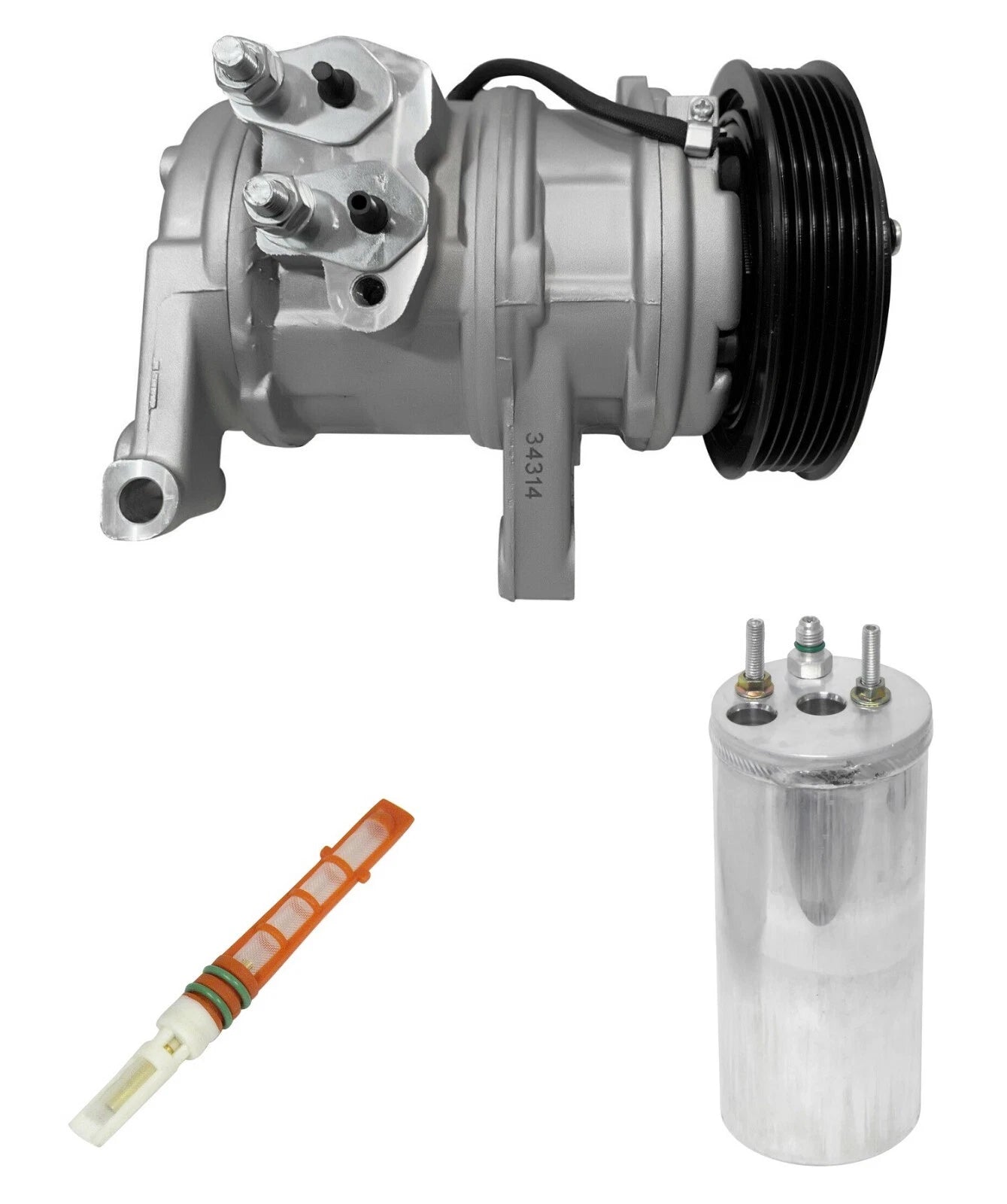 A/C Compressor Kit Replacement for Dodge Dakota 2004–2005 3.7L 4.7L