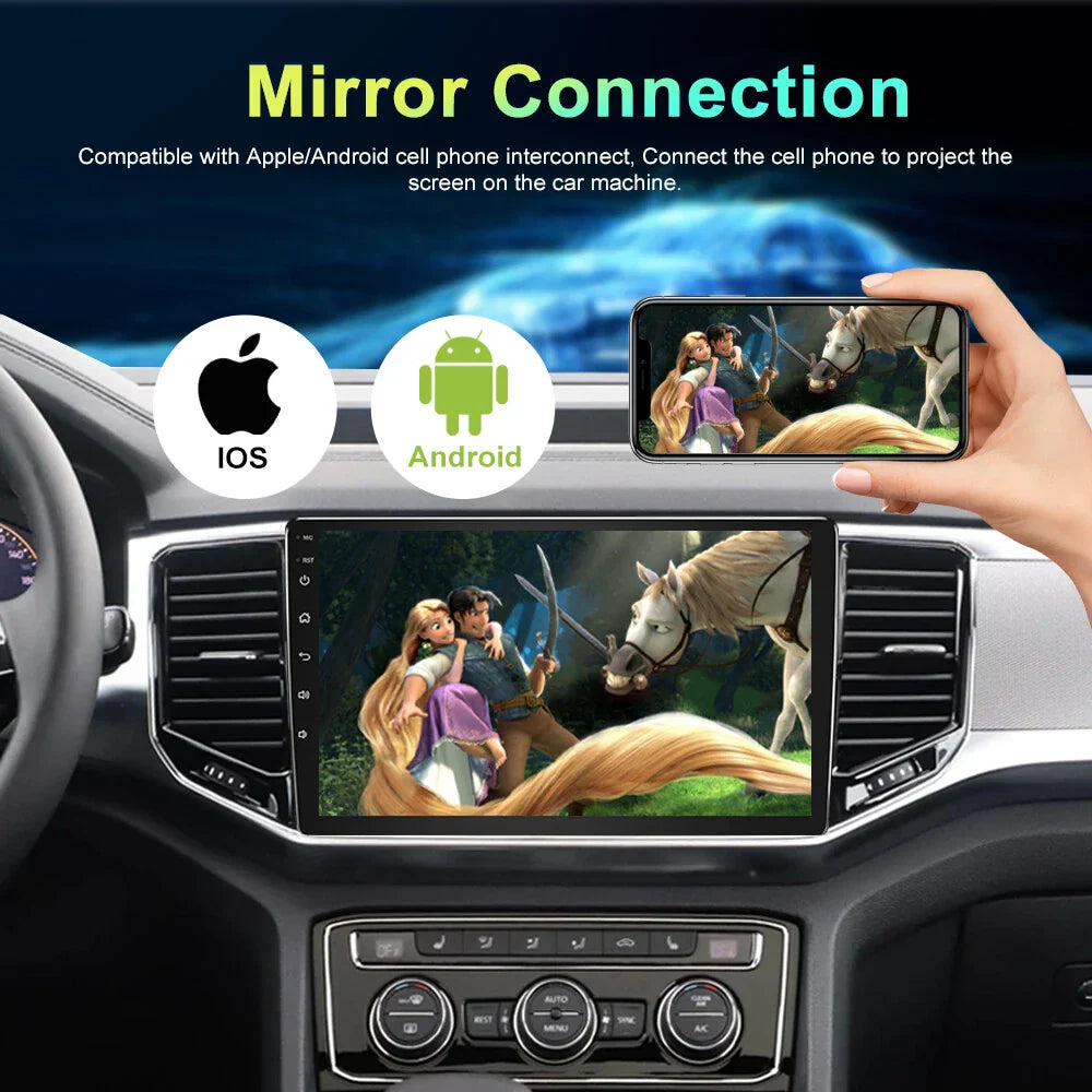 10" Wireless Camera Carplay Android Head Unit GPS for Renault Master (2011-2017)