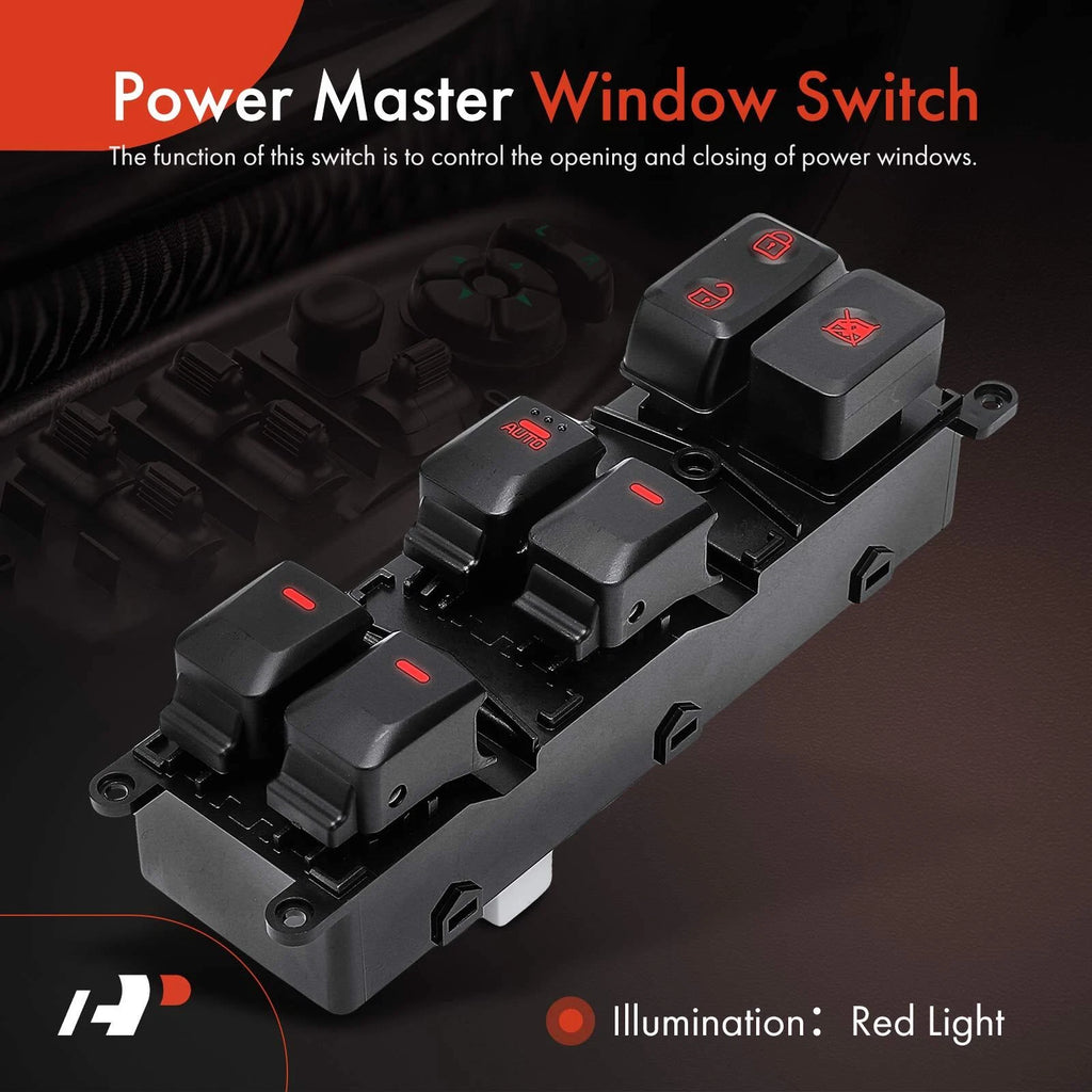 Front Left Power Window Switch for Kia Rio (2012-2017)