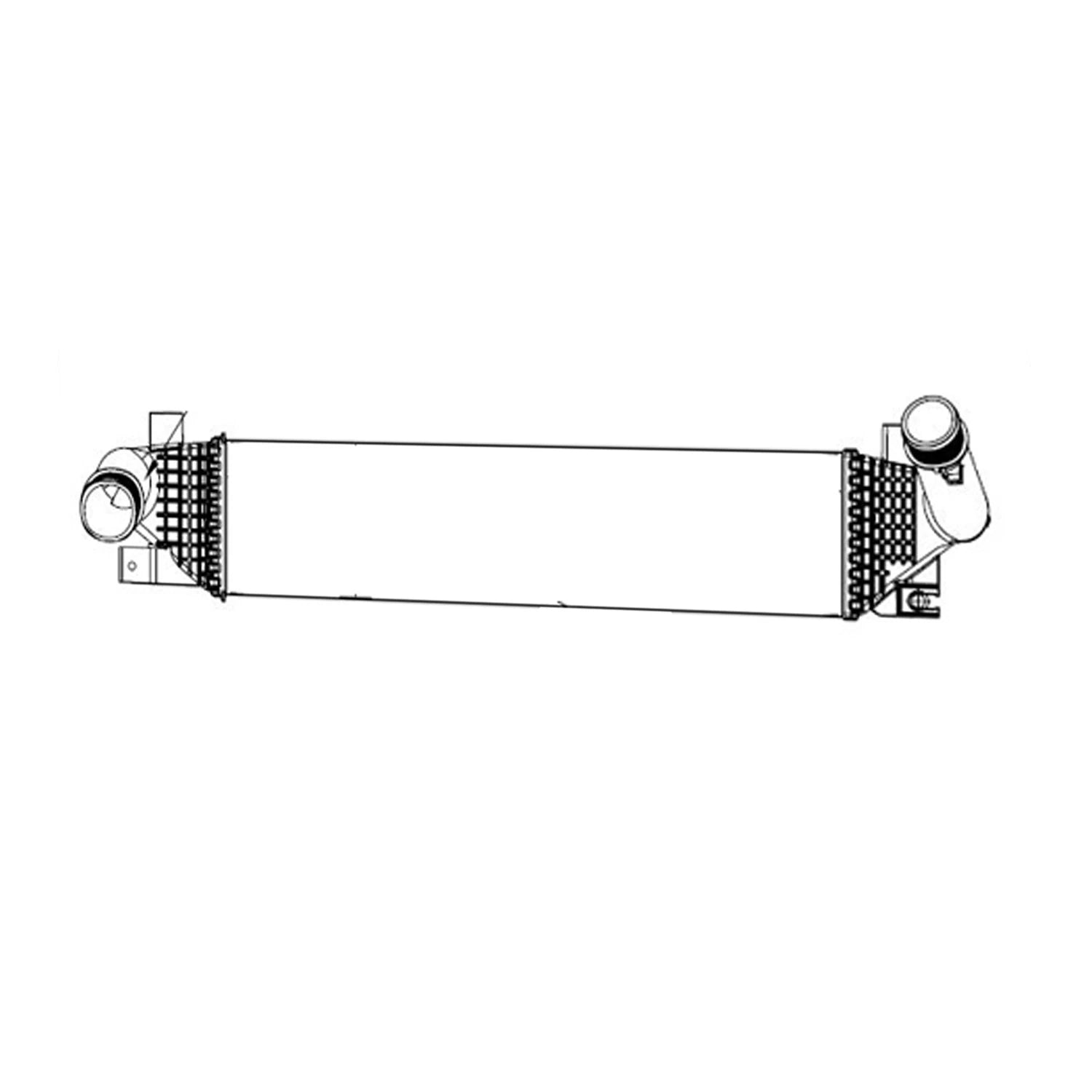 Replacement Turbocharger Intercooler Charge Air Cooler for See Compatibility Chart
