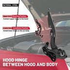 Hood Hinge Set for Toyota 4Runner (2010-2024) Left & Right Side