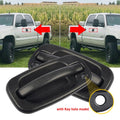 Door Handle Set for Chevy Silverado 1500 (1999–2006) Black Front Outer EXV