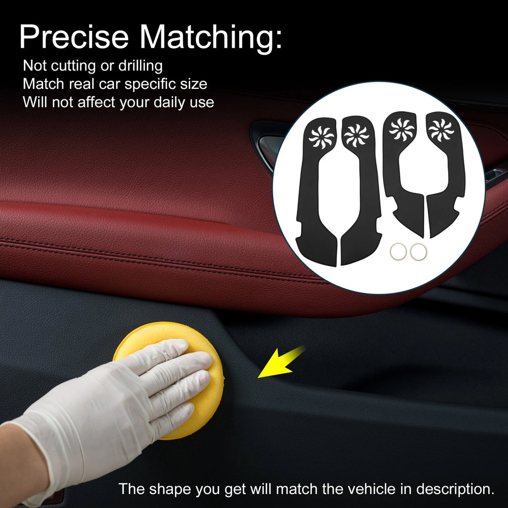 Set of 1 Car Door Anti Kick Pad Sticker Protector for Toyota Crown (2015)