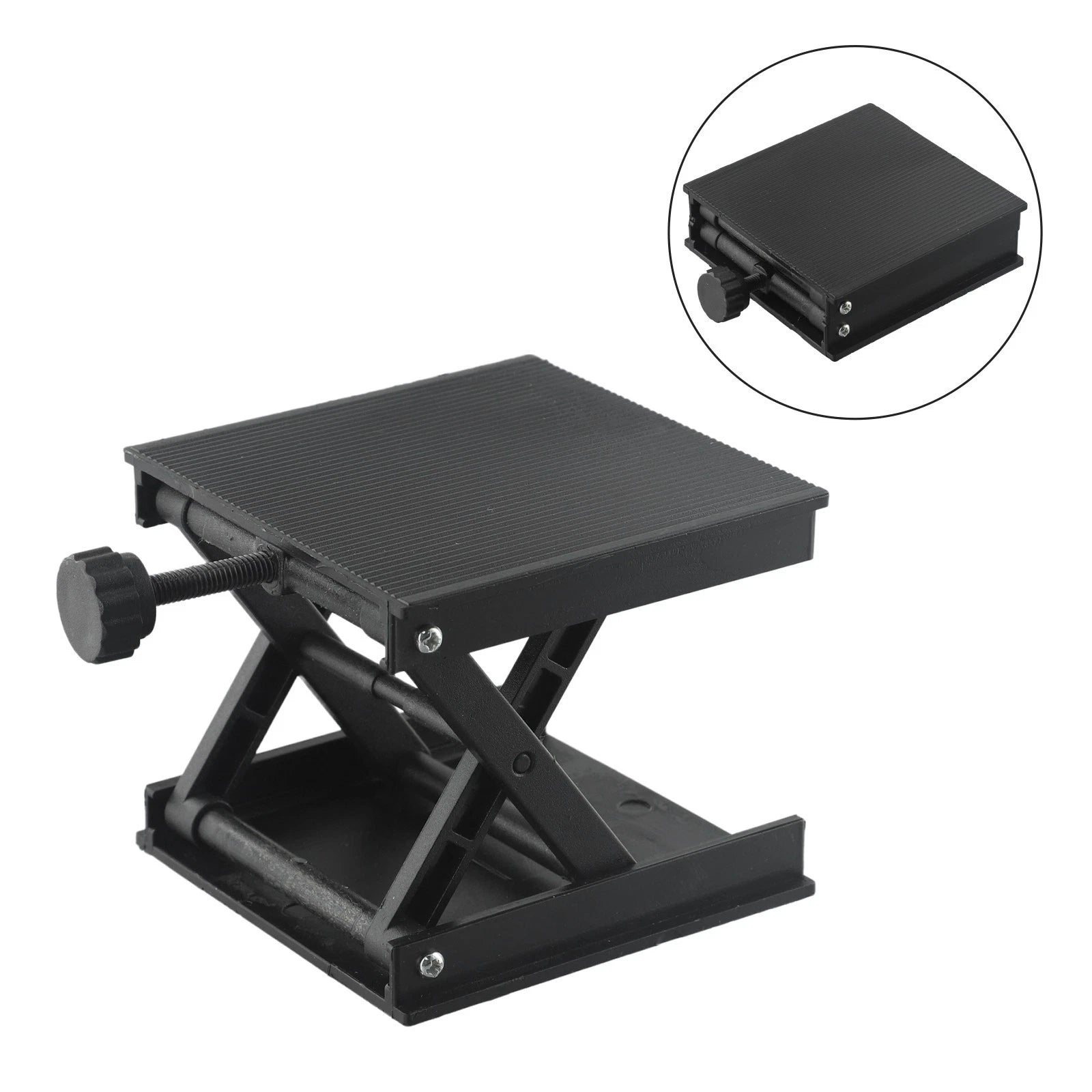 Lifting Platform for Construction Tools - Rust Black