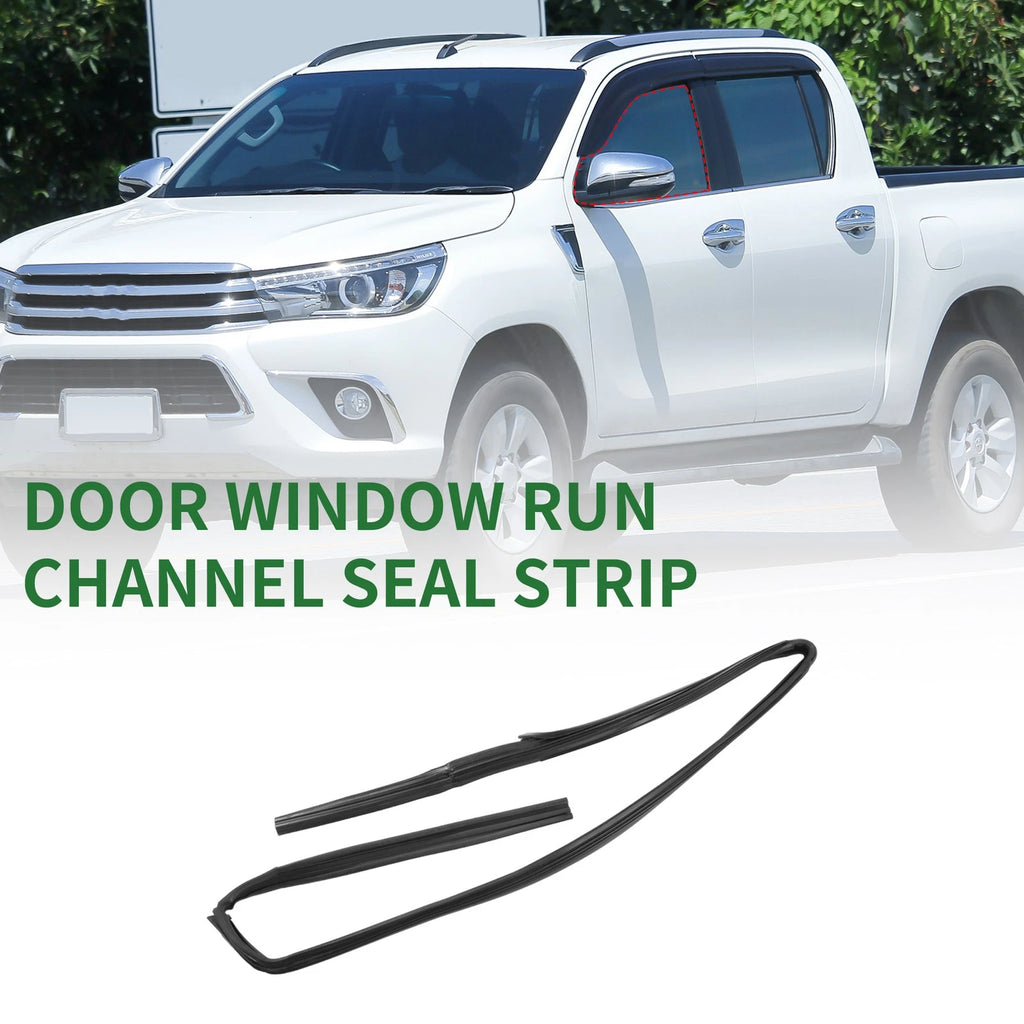 1 Pc Front Left Door Window Run Channel Seal Strip No. 6815189110 for Toyota 