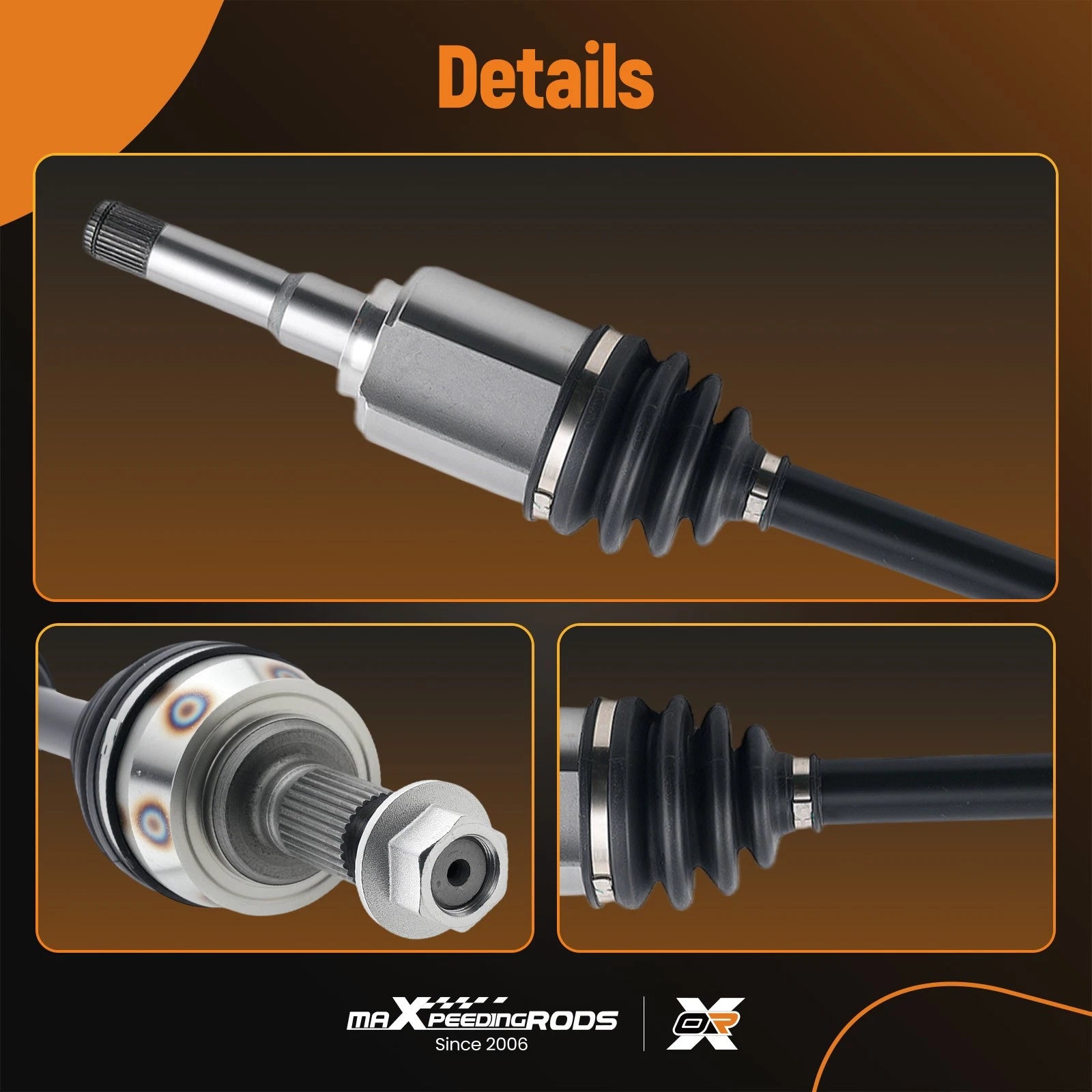 Front Left CV Axle Shaft for Buick LaCrosse (2010–2016) Chevrolet Malibu (2013–2015)