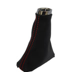 Automatic Shift Boot for Acura ILX (2013–2022) Red Stitch Leather Synthetic