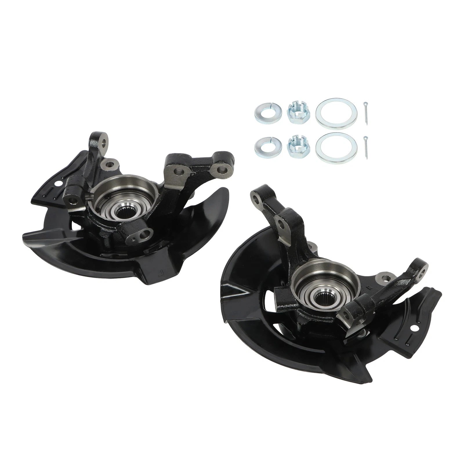 2X Front Wheel Hub Bearing Knuckles for Hyundai Sonata (2011–2013)