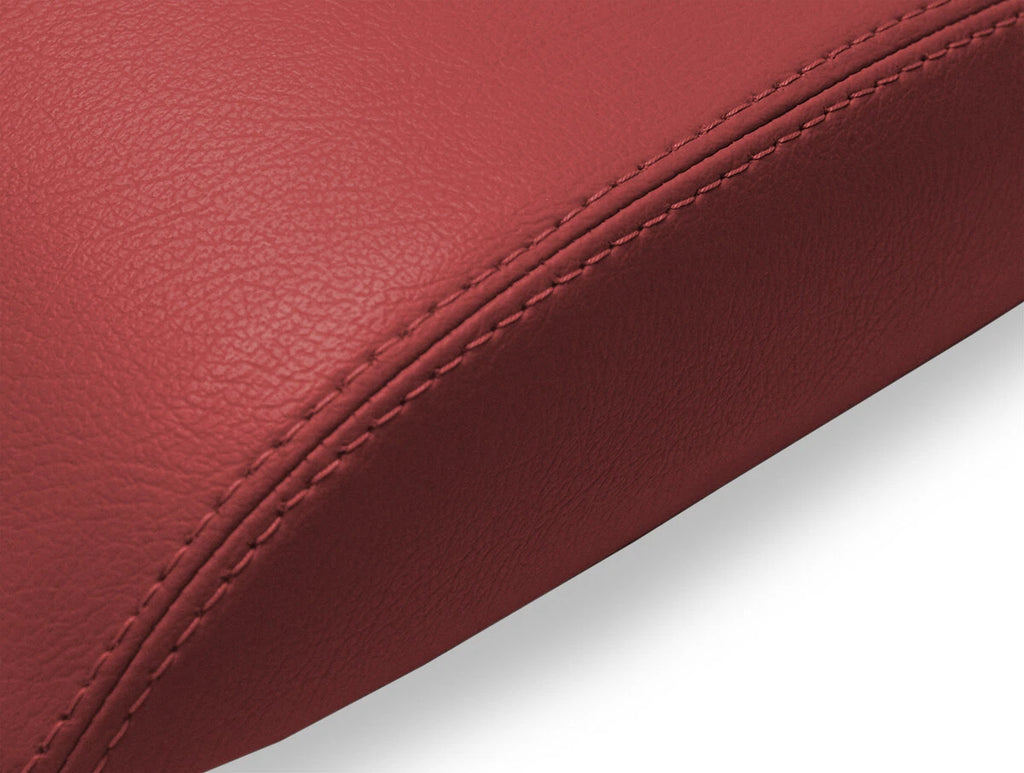 Leather Console Lid Armrest Cover for Pontiac GTO (2004–2006) Red