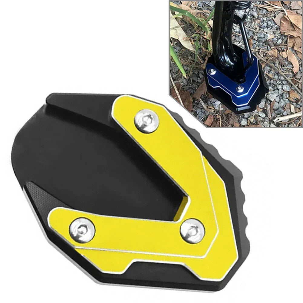 Gold Side Stand Enlarge Kickstand Pad for Suzuki GIXXER 250 SF, 150, 125