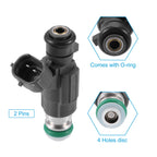 Set of 4 Fuel Injectors 16600-5L700 for Nissan 350Z (2003–2005) VQ35DE VQ30DE