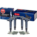Set of 4 Denso COP Ignition Coils & NGK IridiumIX Spark Plugs for Optima Rondo