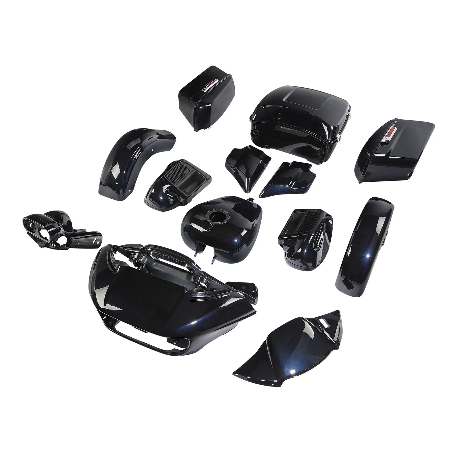 Fairings Bodywork Kit for Harley Touring Road Glide (2015–2024) Midnight Blue