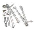 Passenger Footpegs Bracket Footrest for Suzuki GSXR600/GSXR750 (2011-2025)
