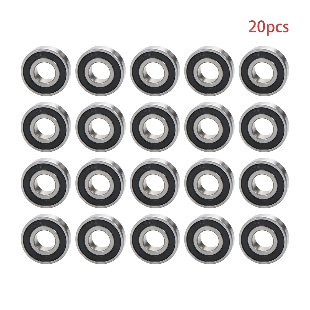 20X 6203-2RS Rubber Seal Ball Bearings for Industrial Use (17x40x12mm)