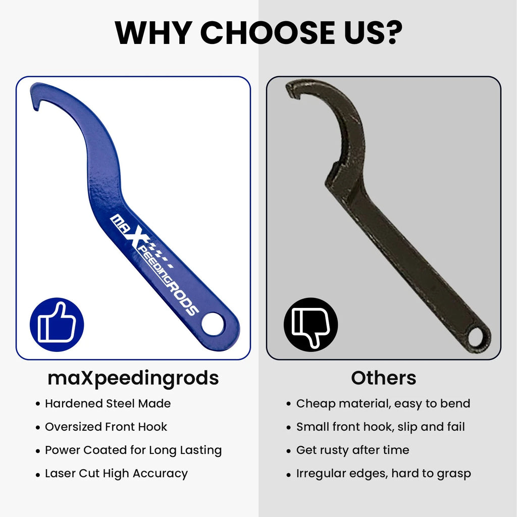 2X Steel Coilover Adjustment Wrench for Make Model