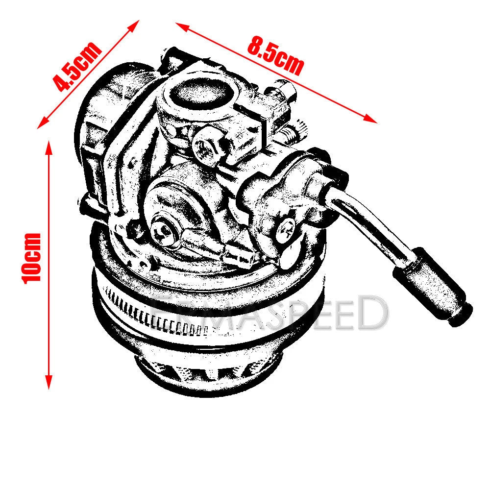 Carburetor for Moped 49cc 70cc 80cc