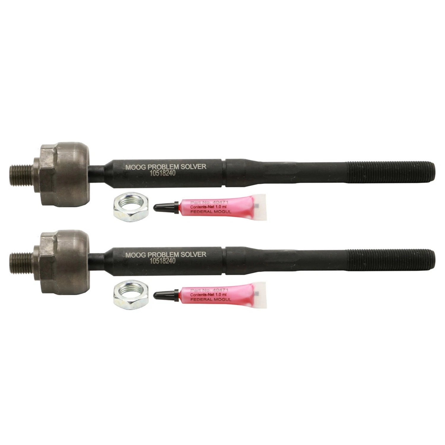 Set of 2 Front Inner Steering Tie Rod Ends for Chevrolet Cruze Volt (2016–2019)