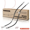 2X Front Brake Hydraulic Hose for Subaru Outback (2000–2009) Forester (2003–2008)
