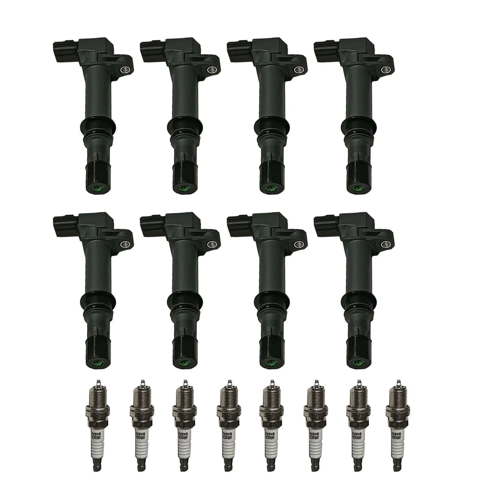 8X Ignition Coils & Spark Plugs for Jeep Liberty Dodge Ram Chrysler Aspen (2002–2012)