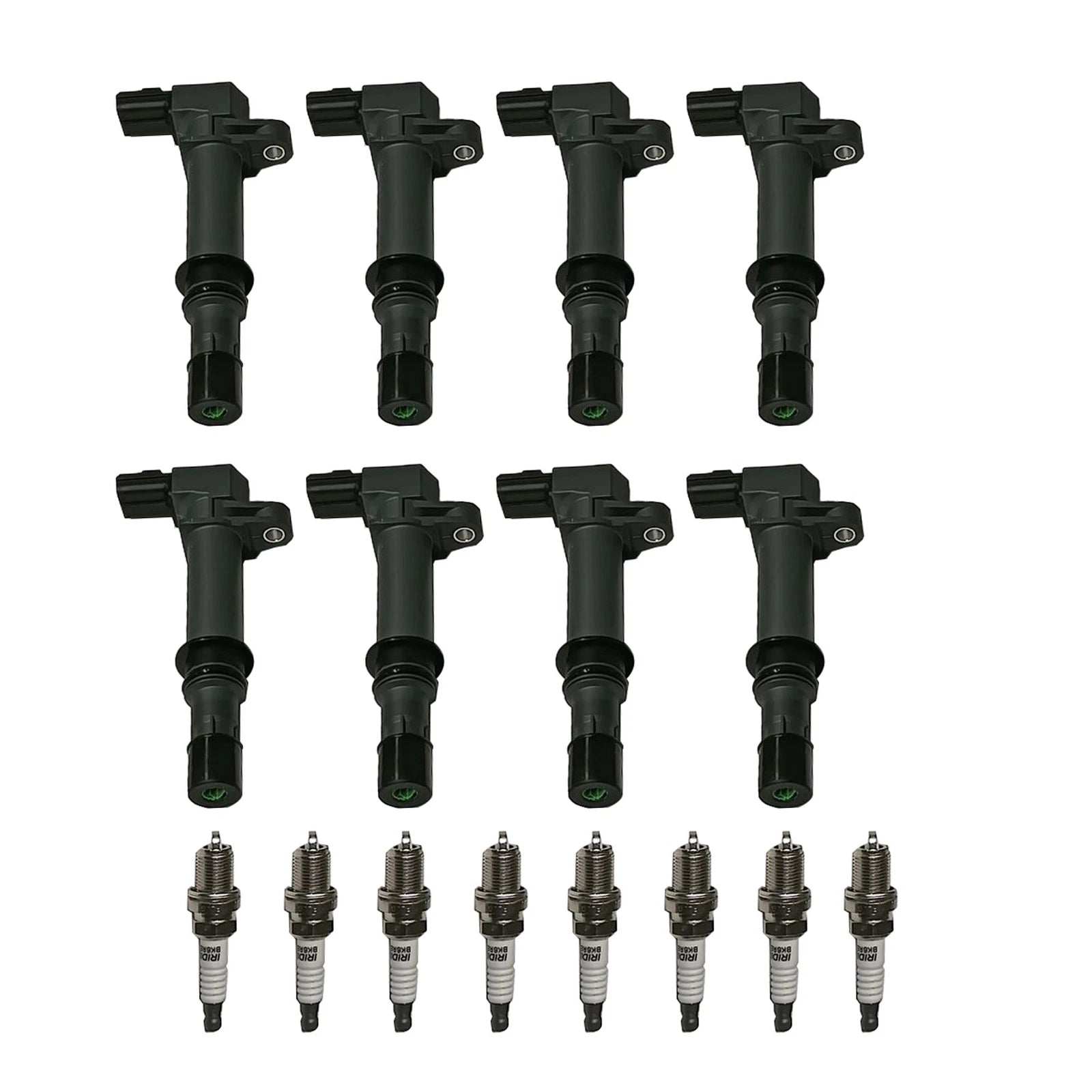 8X Ignition Coils & Spark Plugs for Jeep Liberty Dodge Ram Chrysler Aspen (2002–2012)