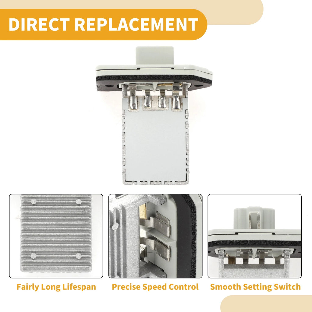 HVAC Blower Motor Resistor for Suzuki Forenza (2004–2007) - Gray
