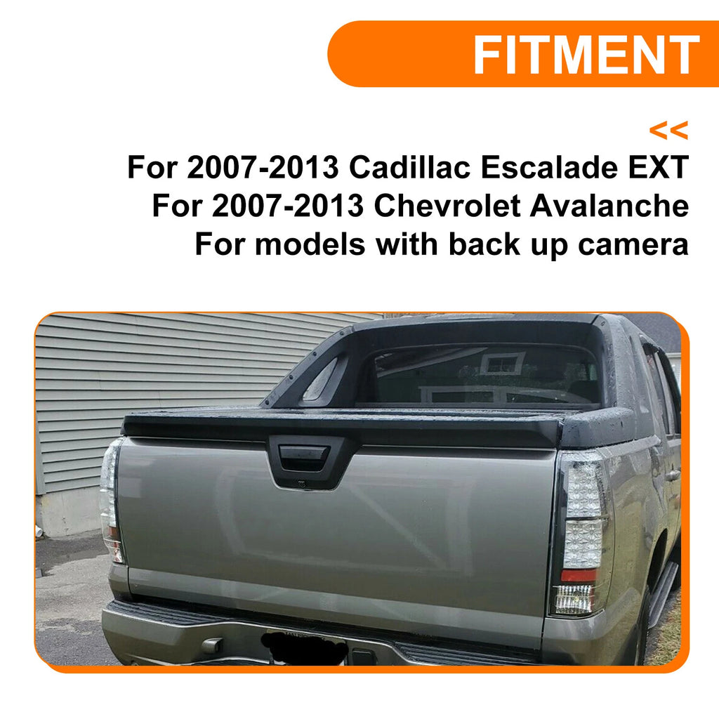 Tailgate Molding Spoiler for Avalanche Escalade EXT (2007–2013) w/Camera Hole