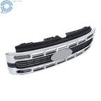 Front Upper Grille with Chrome Trim for Ford F250 Super Duty (2023–2024)